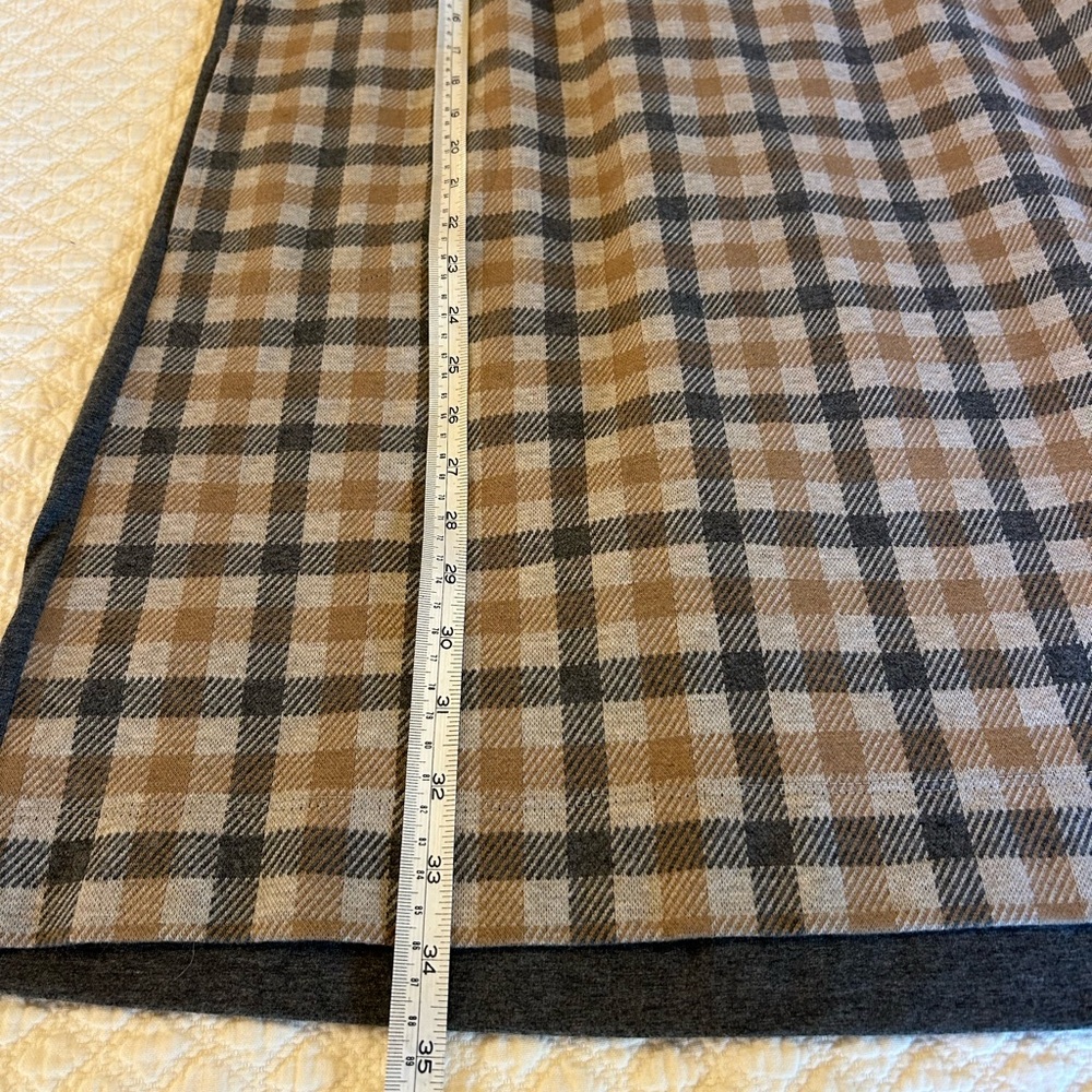 Plaid Flannel Shift Dress - Picture 5 of 8